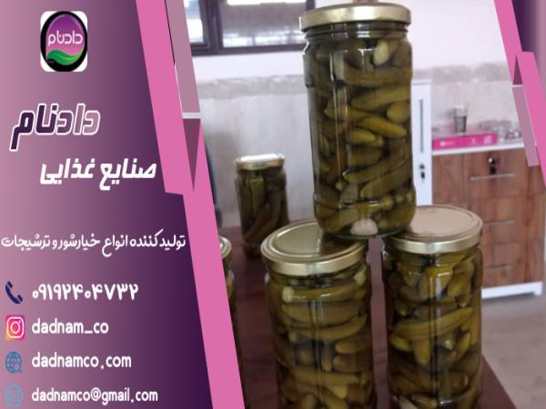 فروش عمده خیارشور حلب 8 کیلویی