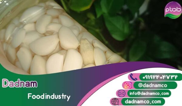 ترشی سیر مروارید شیشه ای