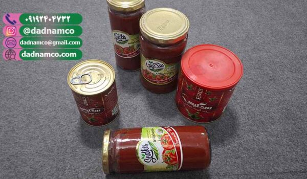 قیمت رب گوجه فرنگی اسپتیک و قوطی و شیشه